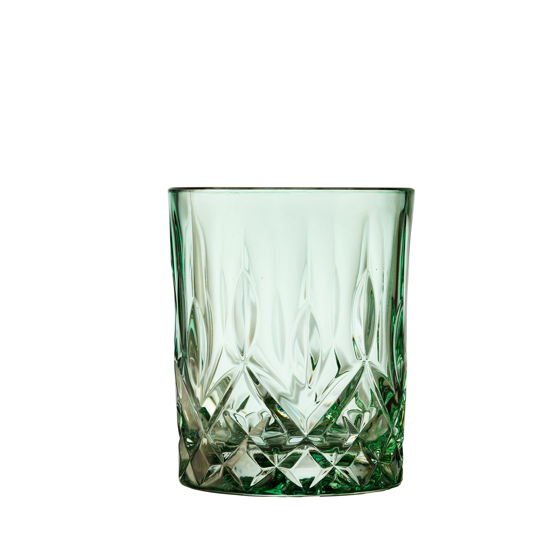 Sorrento whiskyglas 4 stk. grøn